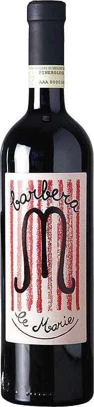 Вино Le Marie, Pinerolese Barbera DOC, 2020