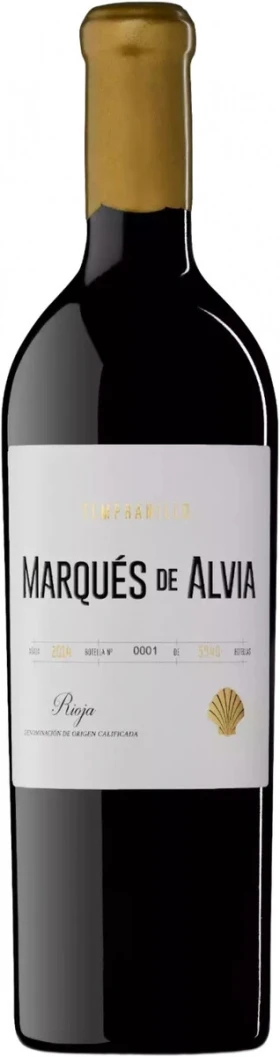 Вино Marques de Alvia Tempranillo, Rioja DOC, 2014