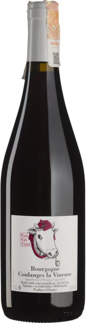 Вино Vini Viti Vinci Bourgogne Coulanges la Vineuse Generique AOC