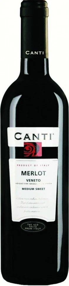 Вино Canti, Merlot Veneto IGT, 2012