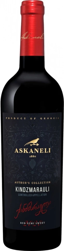 Вино Askaneli, Author's Collection Kindzmarauli, 2021