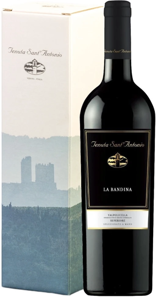 Вино Tenuta Sant'Antonio, La Bandina Valpolicella DOC Superiore, 2016, gift box
