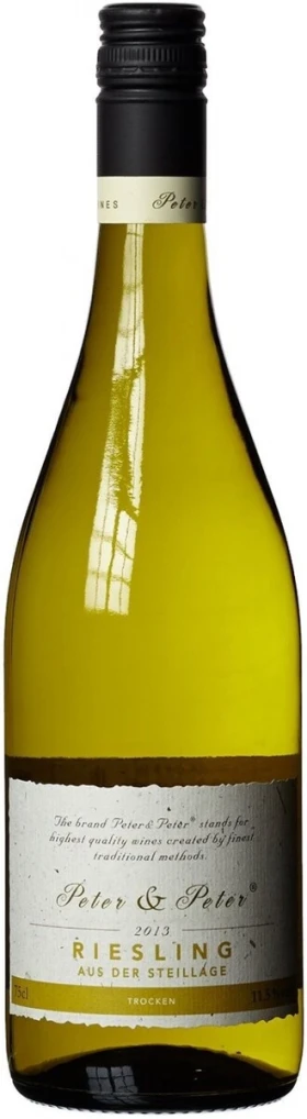 Вино Peter &amp; Peter, Riesling Aus der Steillage Trocken, 2013