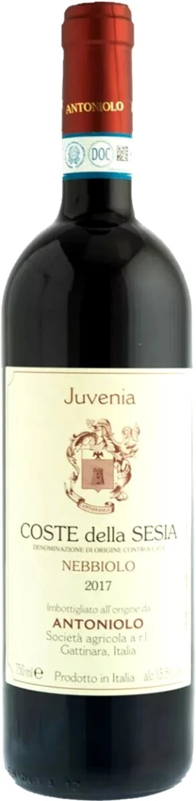 Вино Antoniolo, Juvenia Coste della Sesia DOC, 2017
