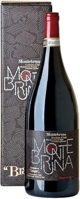 Вино Montebruna Barbera d'Asti DOCG, 2016, gift box