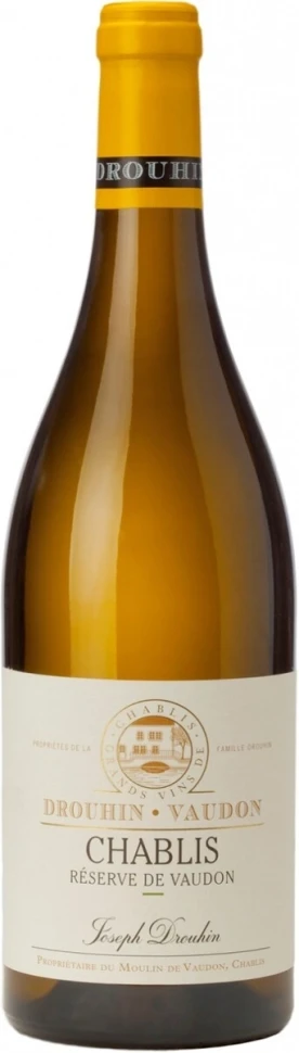 Вино Joseph Drouhin, Chablis AOC Reserve de Vaudon, 2022
