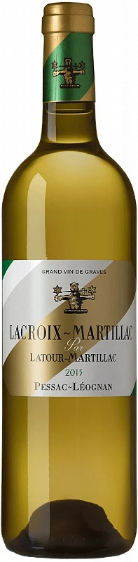 Вино Lacroix Martillac Blanc par Latour Martillac, Pessac Leognan AOC, 2015
