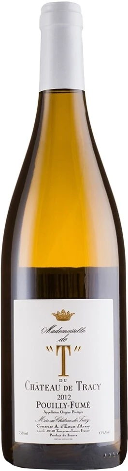 Вино Chateau de Tracy, Mademoiselle de T, Pouilly-Fume AOC, 2012, 375 мл