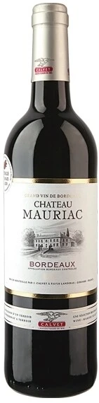 Вино Calvet, Chateau Mauriac, Bordeaux AOC, 2019