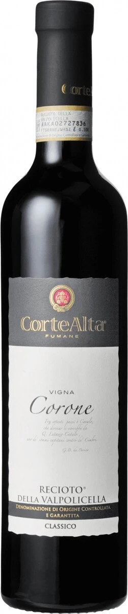 Вино Stefano Accordini, Corte Alta Vigna Corone Recioto della Valpolicella Classico DOCG, 2016, 0.5 л