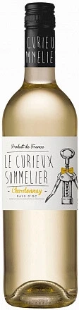 Вино "Le Curieux Sommelier" Chardonnay, 2021