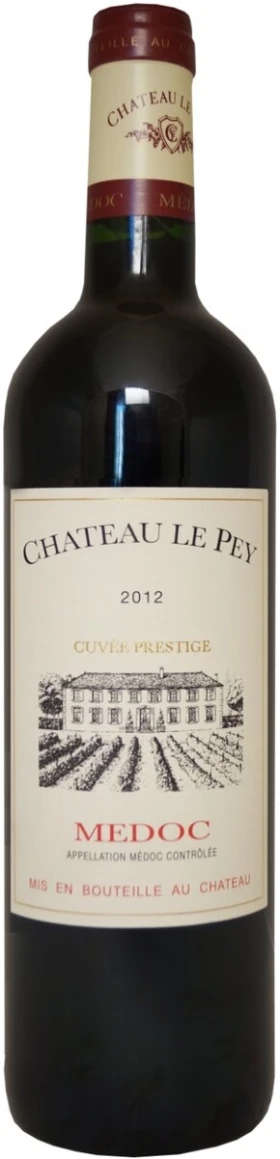 Вино Compagnet Vins, Chateau Le Pey Cuvee Prestige, Medoc AOC, 2012
