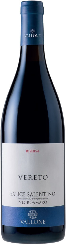 Вино Vallone Vereto Riserva Negroamaro Salice Salentino DOP 2019