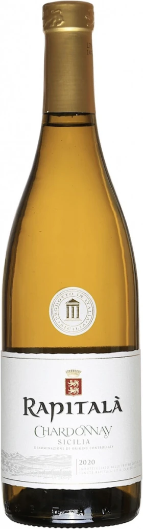 Вино Rapitala Chardonnay, Sicilia DOC, 2020