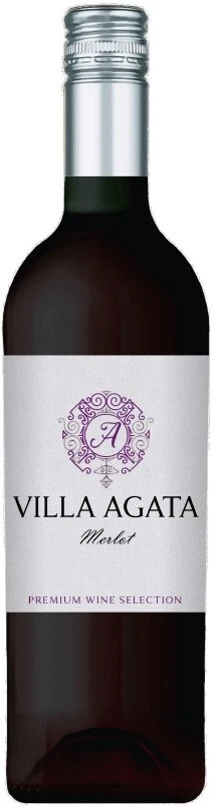 Вино Danubiana, Villa Agata Merlot, 2021