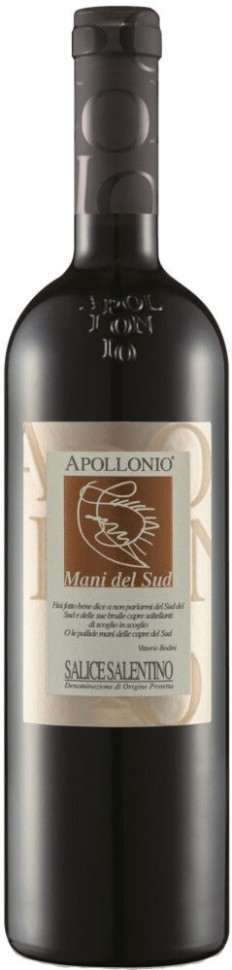 Вино Apollonio Mani del Sud Rosso Salice Salentino DOP 2020
