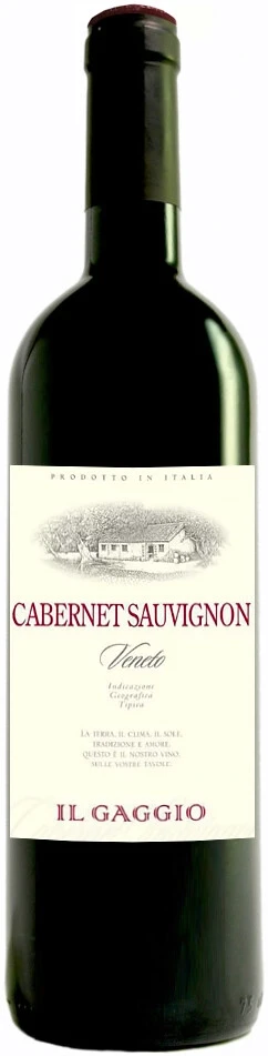 Вино Natale Verga, Il Gaggio Cabernet Sauvignon, Veneto IGT, 2019