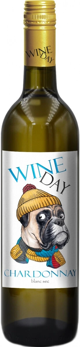 Вино "Wine Day" Chardonnay Sec