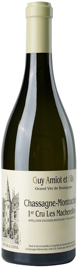 Вино Domaine Amiot Guy et Fils, Chassagne-Montrachet Premier Cru Les Macherelles AOC, 2014