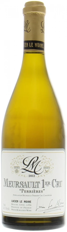 Вино Lucien Le Moine, Meursault Premier Cru Perrieres AOC, 2012