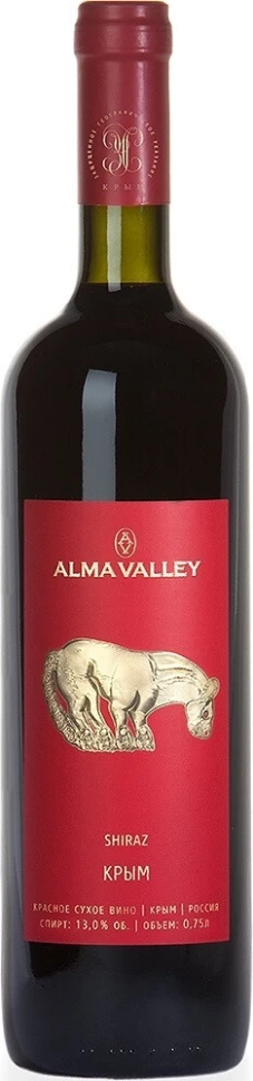 Вино Alma Valley Shiraz, 2018