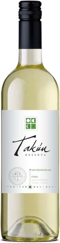 Вино Takun Sauvignon Blanc Reserva, 2019