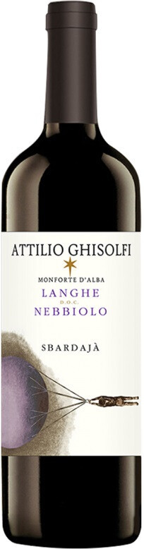 Вино Attilio Ghisolfi Sbardaja Langhe Nebbiolo DOC 2019