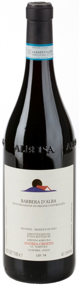 Вино Andrea Oberto Barbera d Alba DOC 2014