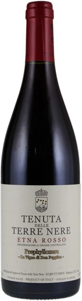 Вино Tenuta delle Terre Nere, Prephylloxera La Vigna di Don Peppino, Etna Rosso DOC, 2015