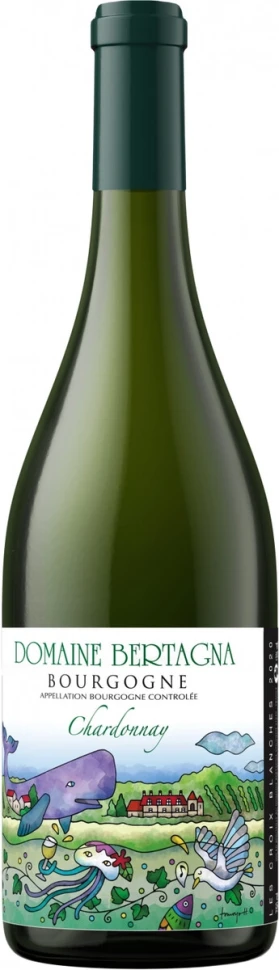 Вино Domaine Bertagna, Bourgogne Chardonnay Les Croix Blanches AOC, 2020