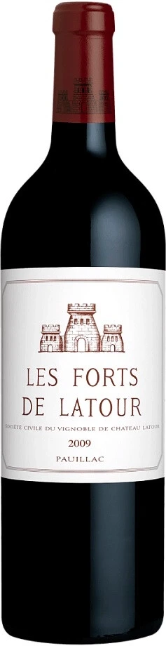 Вино Les Forts De Latour, Pauillac AOC, 2009