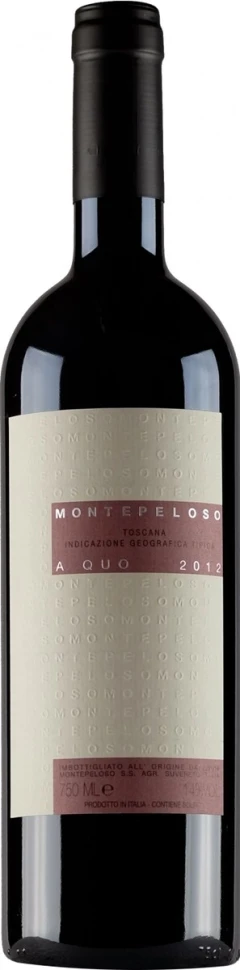 Вино Montepeloso, A Quo, Toscana IGT, 2012