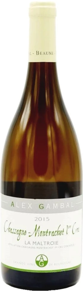 Вино Alex Gambal, Chassagne-Montrachet 1-er Cru La Maltroie AOC, 2015