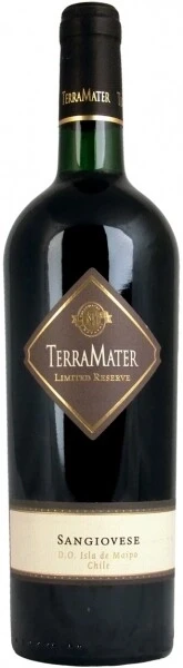 Вино TerraMater, Limited Reserve Sangiovese, 2012