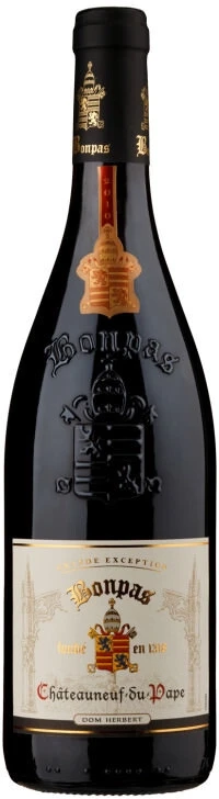 Вино Bonpas, Don Herbert Chateauneuf-du-Pape AOC, 2013
