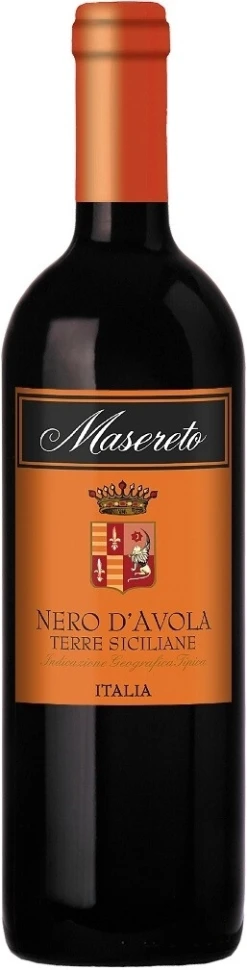 Вино Masereto Nero d'Avola Terre Siciliane IGT, 2017