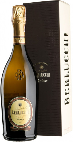 Игристое вино Guido Berlucchi Cuvee Imperiale Brut Vintage 2015 gift box