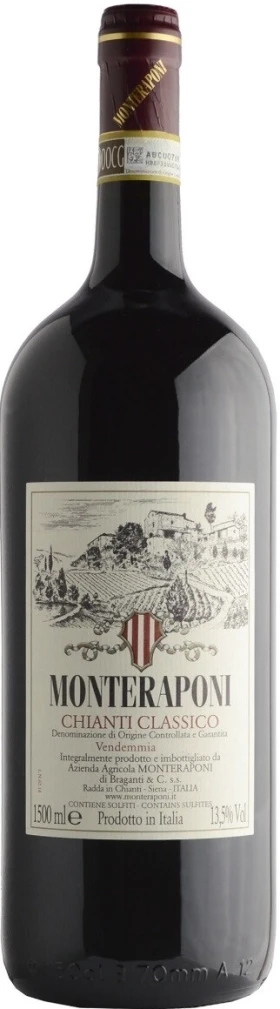 Вино Monteraponi, Chianti Classico DOCG, 2021, 1.5 л