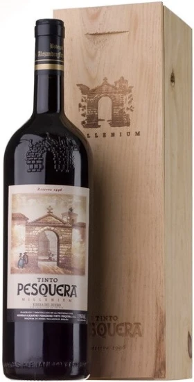Вино Tinto Pesquera, Millenium Reserva, Ribera del Duero DO, 2008, wooden box