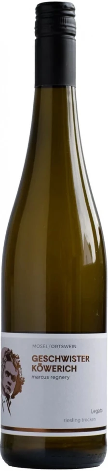 Вино Geschwister Kowerich, Legato Riesling Trocken, 2023