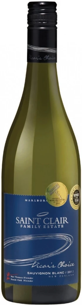 Вино Saint Clair, Vicar's Choice Sauvignon Blanc, 2012