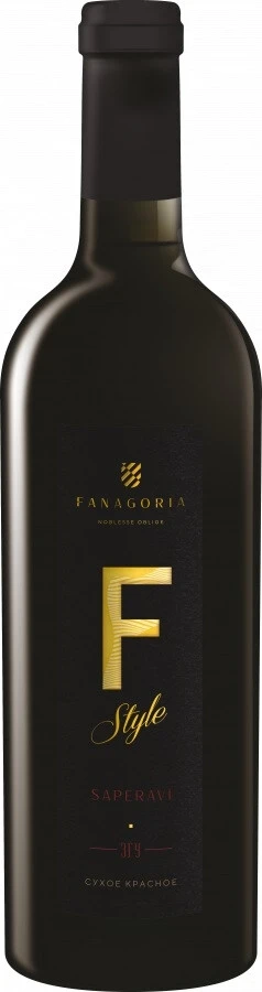 Вино Fanagoria, F-Style Saperavi, 0.75 л