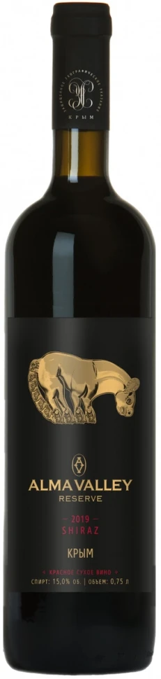 Вино Alma Valley Reserve Shiraz, 2019
