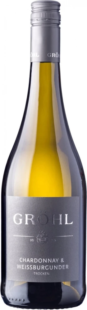 Вино Grohl, Chardonnay &amp; Weissburgunder Trocken, 2023
