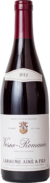 Вино Labaume Aine &amp; Fils, Vosne-Romanee AOC, 2012