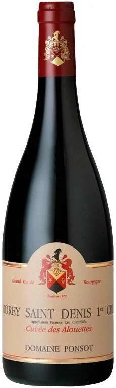 Вино Domaine Ponsot, Morey Saint Denis Premier Cru "Cuvee des Alouettes" AOC, 2012