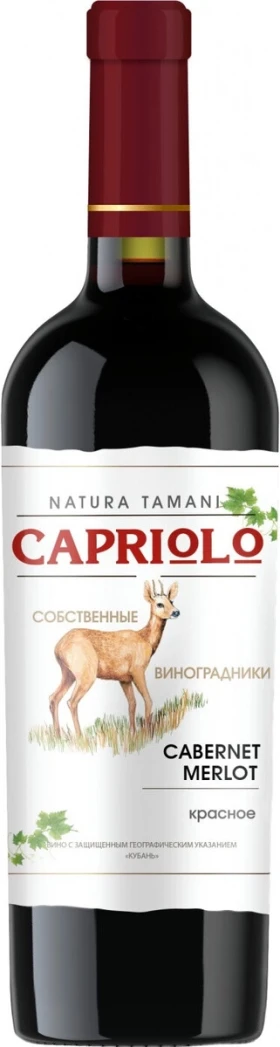 Вино "Capriolo" Cabernet Merlot Dry