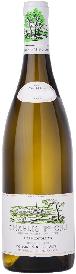 Вино Domaine Vocoret &amp; Fils, Chablis 1-er Cru Les Montmains AOP, 2021