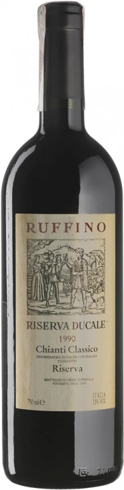Вино Ruffino, Riserva Ducale, Chianti Classico Riserva DOCG, 1990