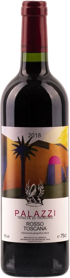 Вино Tenuta di Trinoro, "Palazzi", Toscana IGT, 2018